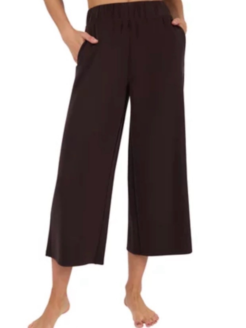 Yogalicious SoftLite Elara Sandwash Culotte Pants Size Large